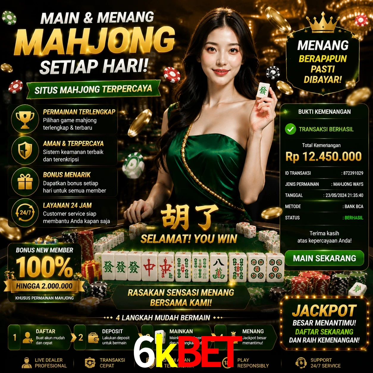 Ganhar e sacar na 6kbet